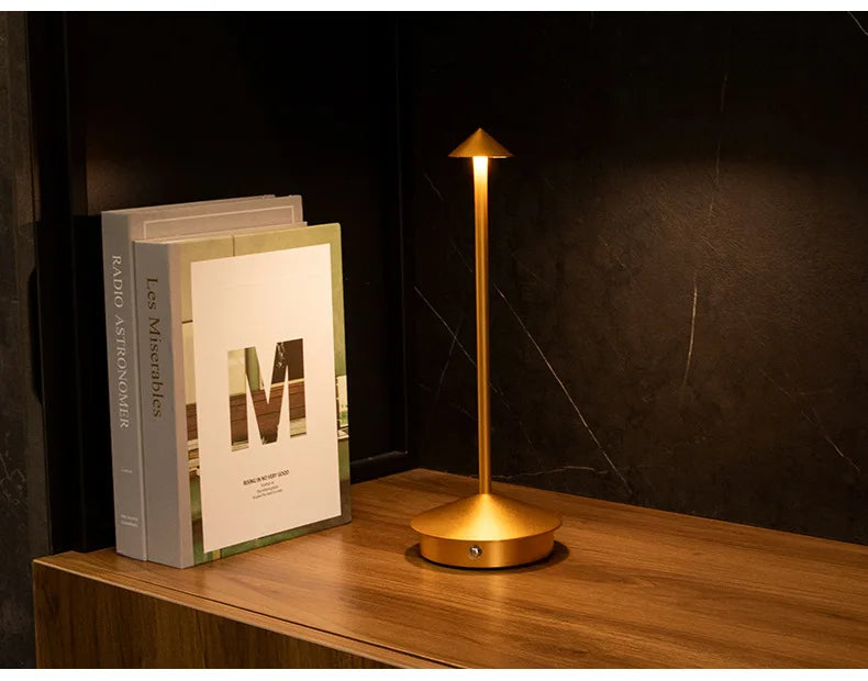 Type-C Rechargeable LED Table Lamp – Touch Control, Bar & Dining