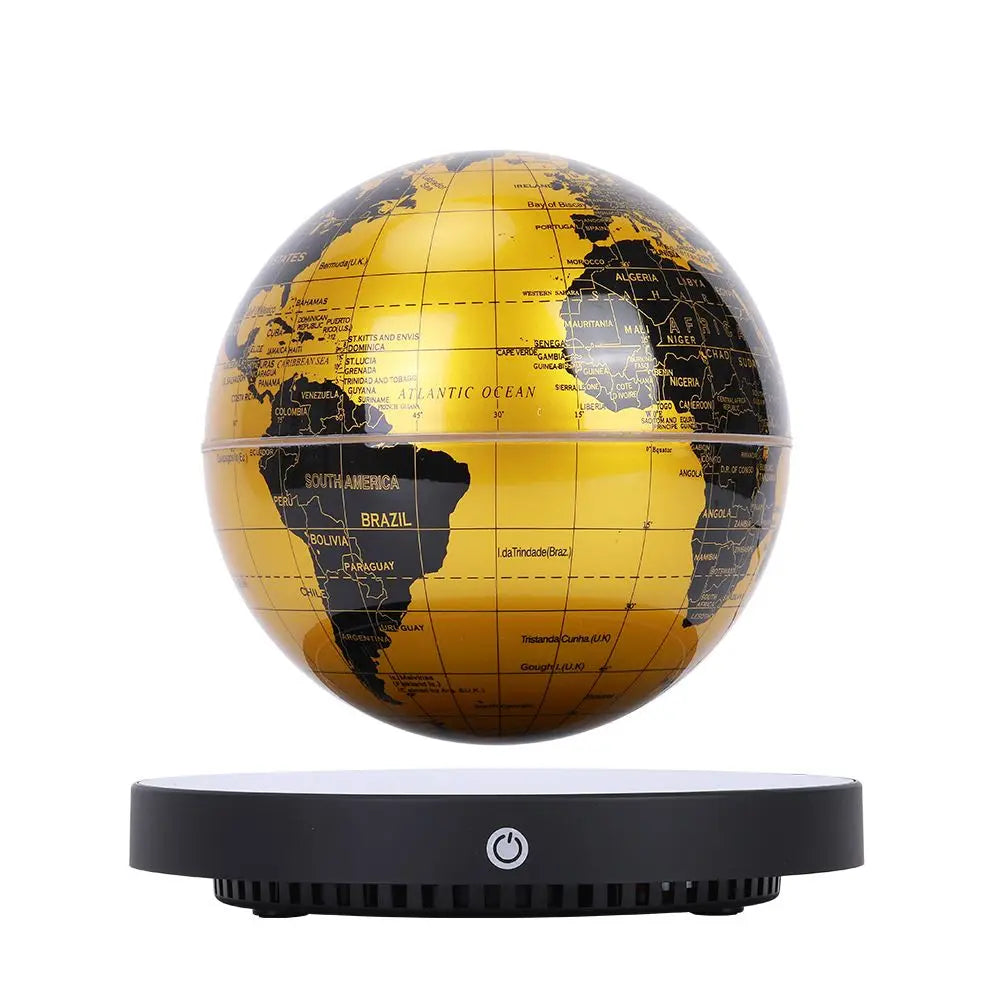 Levitating LED Globe Lamp – Floating, Rotating, Galactic Design