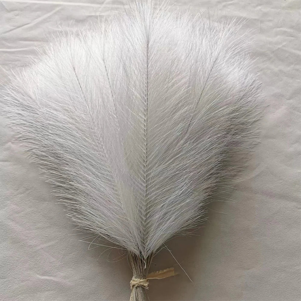 Fluffy Pampas Grass – Boho Artificial Decor, 42cm Artificial Plant