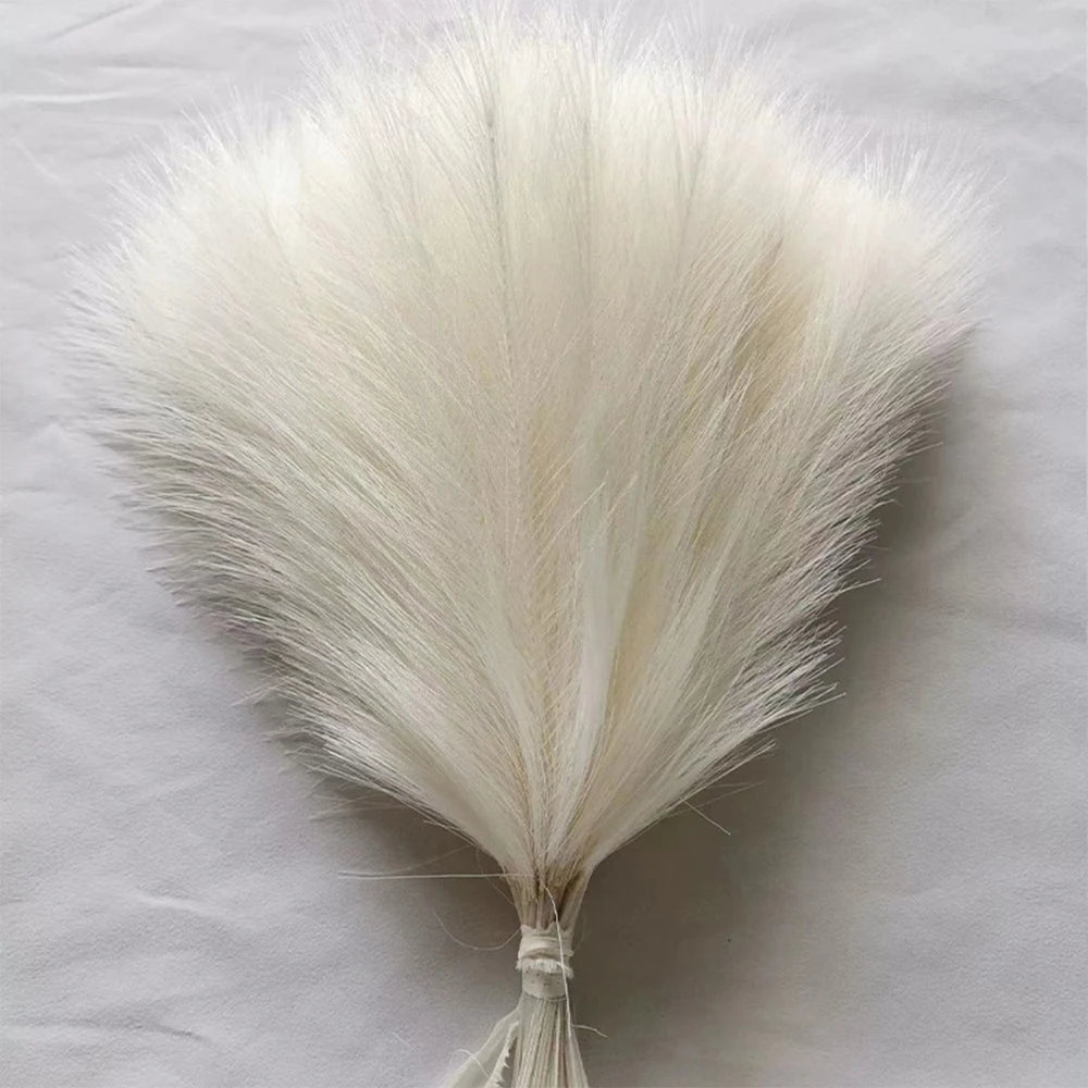 Fluffy Pampas Grass – Boho Artificial Decor, 42cm Artificial Plant