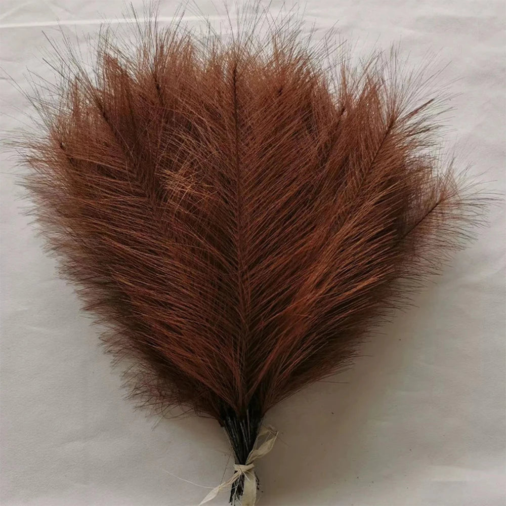 Fluffy Pampas Grass – Boho Artificial Decor, 42cm Artificial Plant