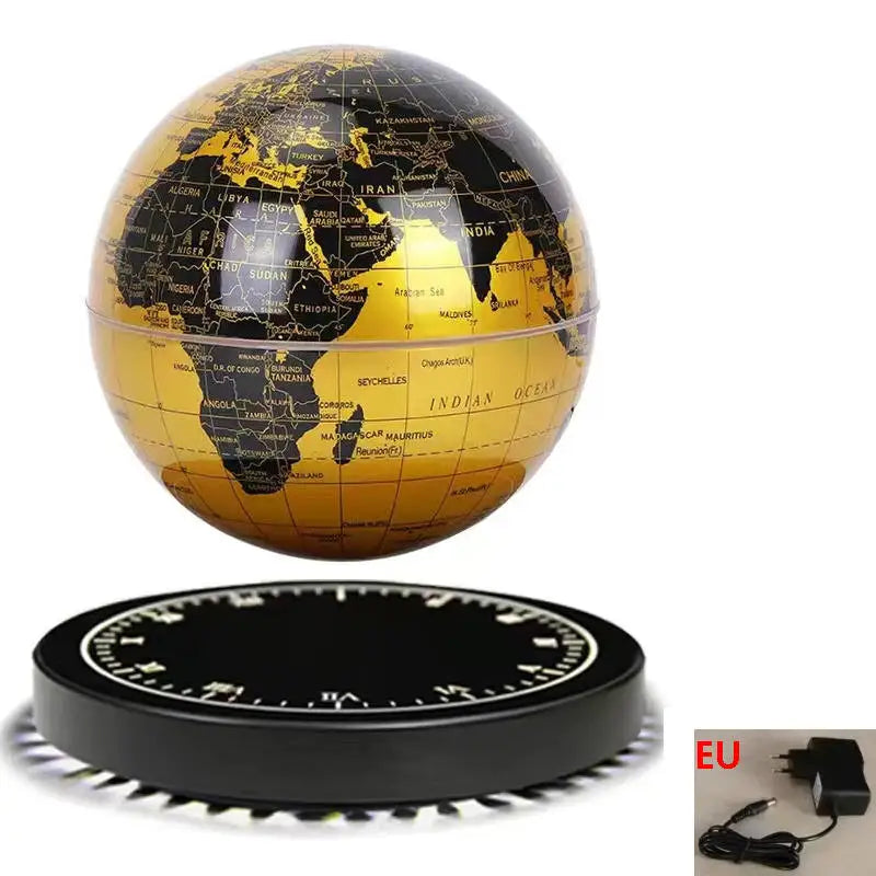 Levitating LED Globe Lamp – Floating, Rotating, Galactic Design