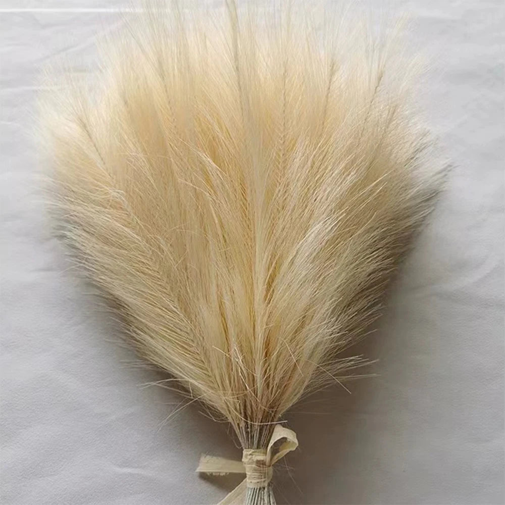 Fluffy Pampas Grass – Boho Artificial Decor, 42cm Artificial Plant