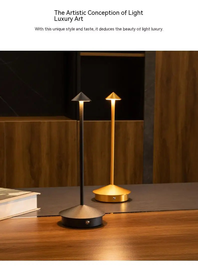Type-C Rechargeable LED Table Lamp – Touch Control, Bar & Dining