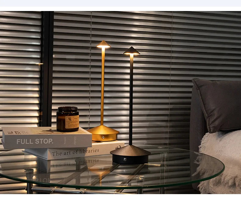 Type-C Rechargeable LED Table Lamp – Touch Control, Bar & Dining