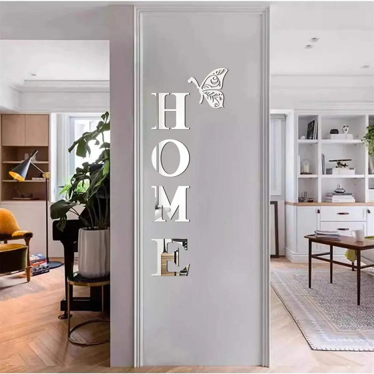 3D HOME Mirror Wall Sticker - BOAA Homes