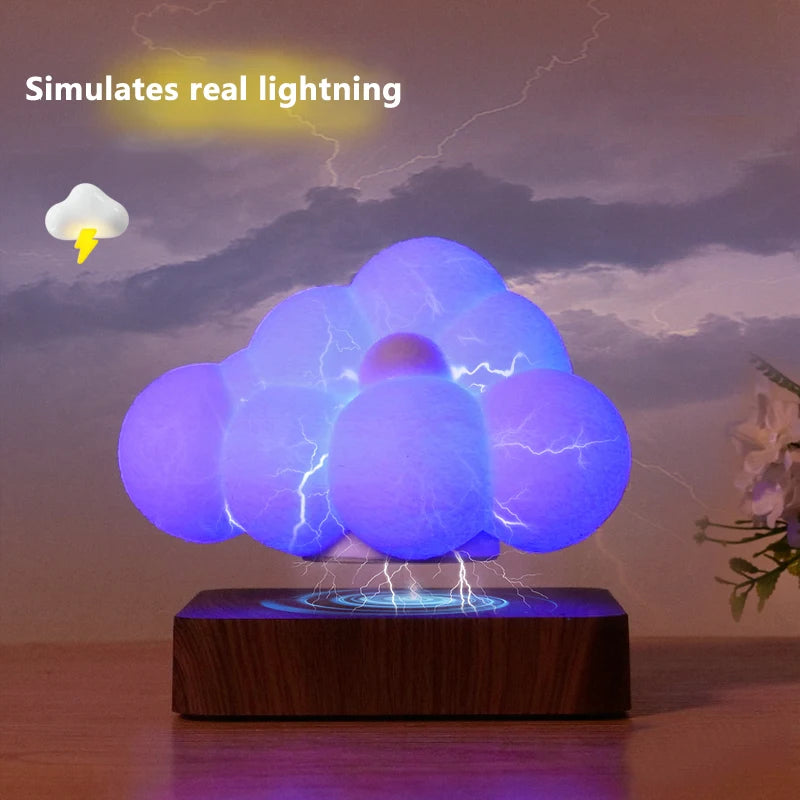 LED Magnetic Levitation Cloud Lamp - BOAA Homes