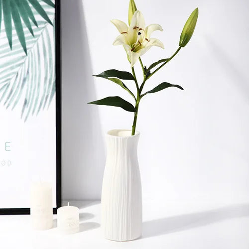 Nordic Plastic Vase for Flowers - BOAA Homes