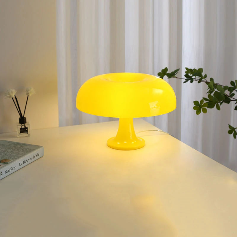 Mushroom Table Lamp with LED Bulbs - BOAA Homes