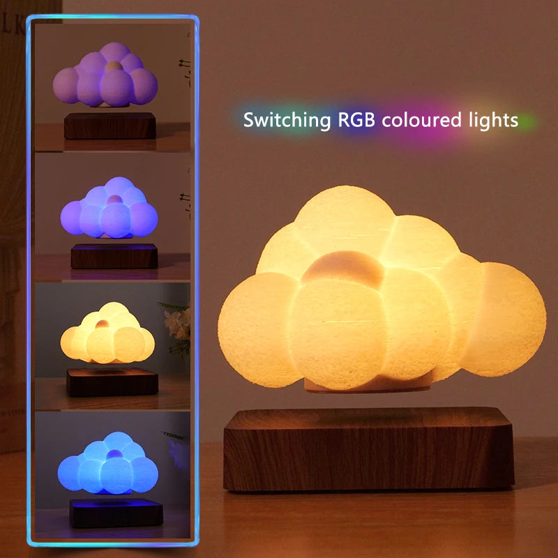 LED Magnetic Levitation Cloud Lamp - BOAA Homes