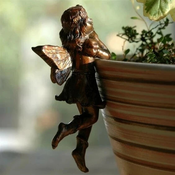 Angel Girl Resin Garden Decoration - BOAA Homes