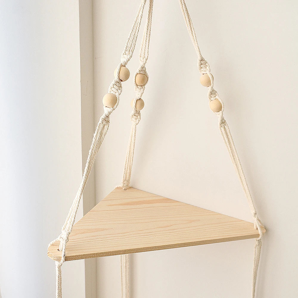 Floating Triangle Wall Shelf - BOAA Homes