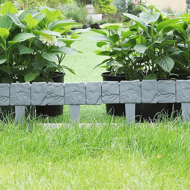 Imitation Stone Garden Fence Border - BOAA Homes