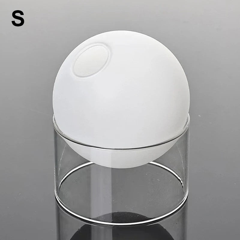 Mini Round Hydroponic Glass Vase - BOAA Homes