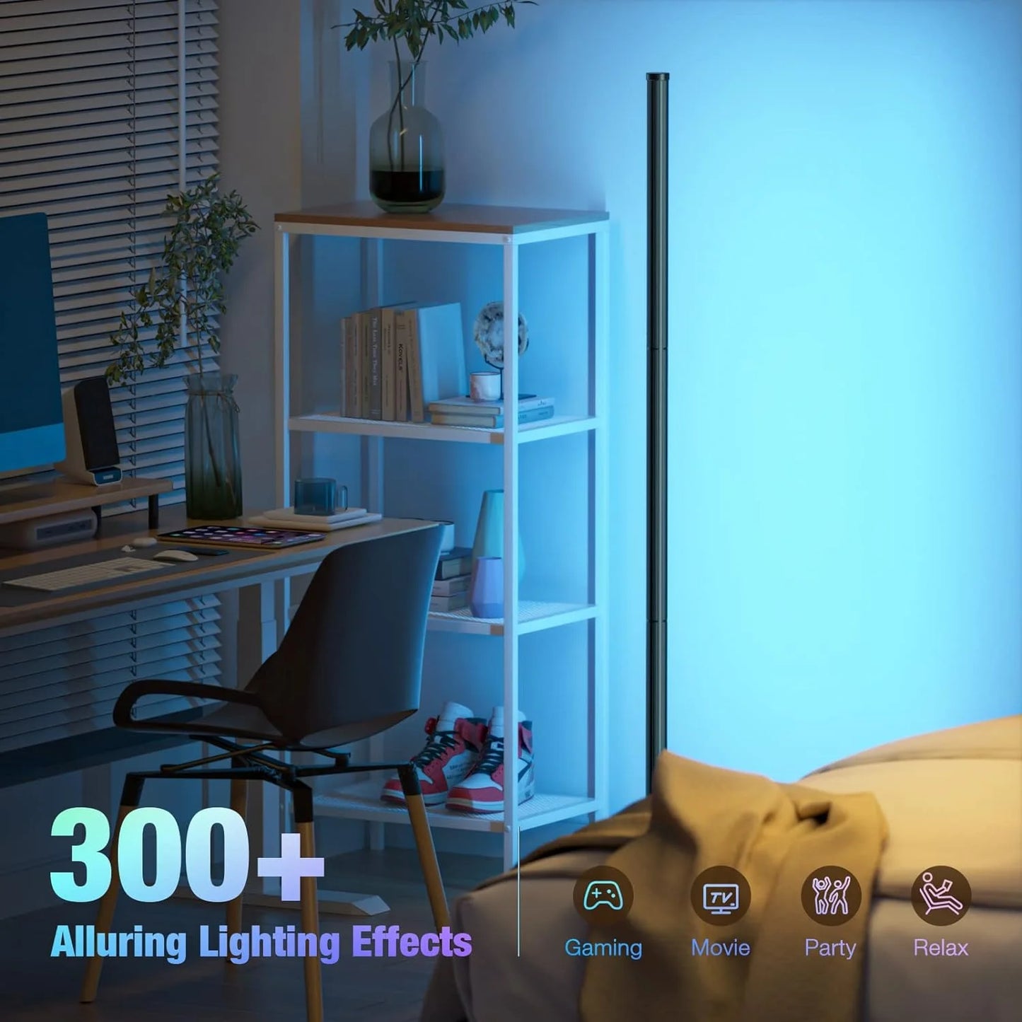 Smart RGB Color Changing Floor Lamp - BOAA Homes