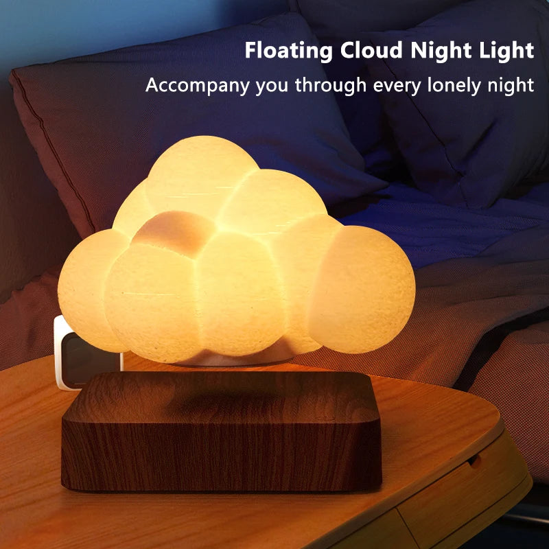 LED Magnetic Levitation Cloud Lamp - BOAA Homes