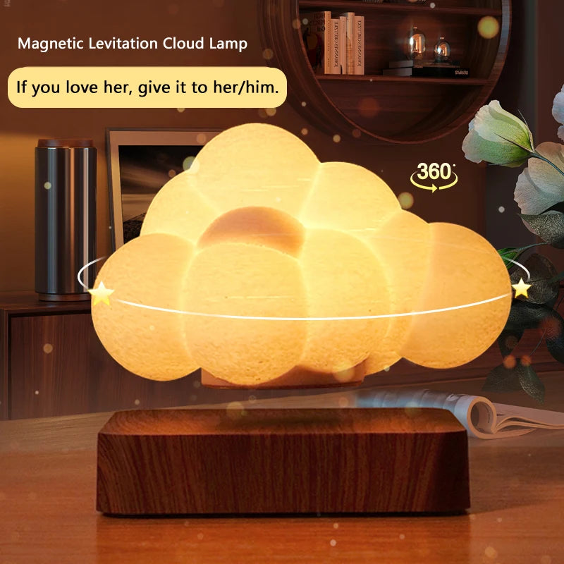 LED Magnetic Levitation Cloud Lamp - BOAA Homes